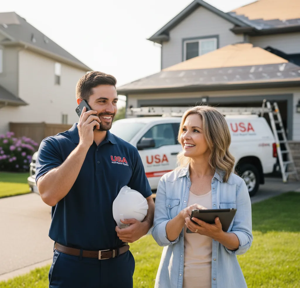 USA Roof Repair Experts customer support in Southport